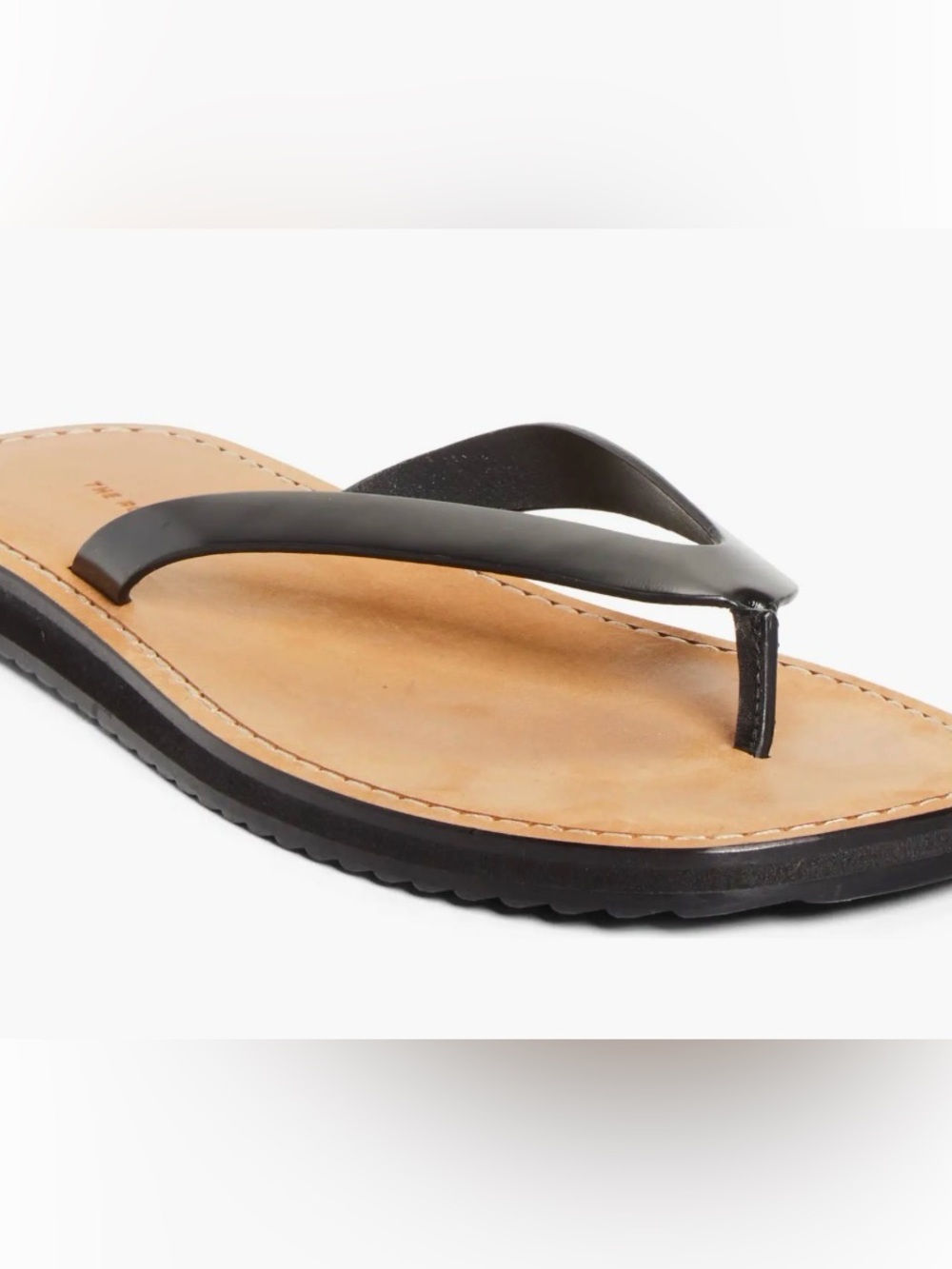 The Row City Flip Flop Black Size EU 39 US 9 - Picture 2 of 8